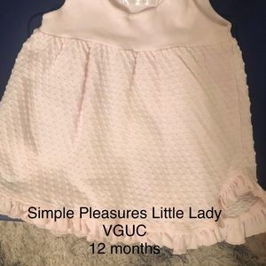 Light pink baby girl Dress